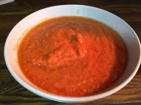 冷製トマトそーめんの作り方２