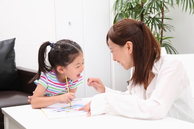 母親と娘の関わり