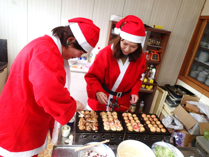 たこ焼き作り