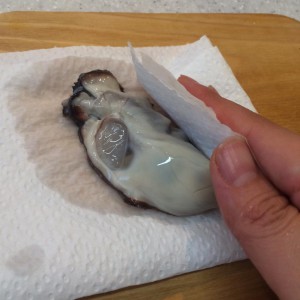 牡蠣の下処理