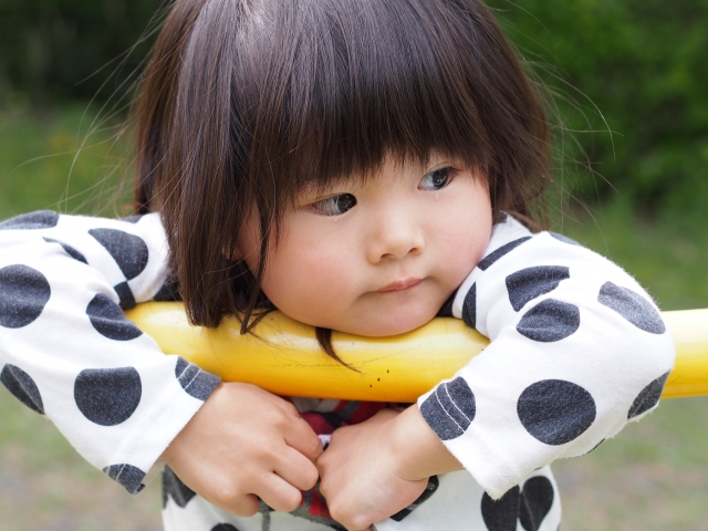 落ち込む子ども