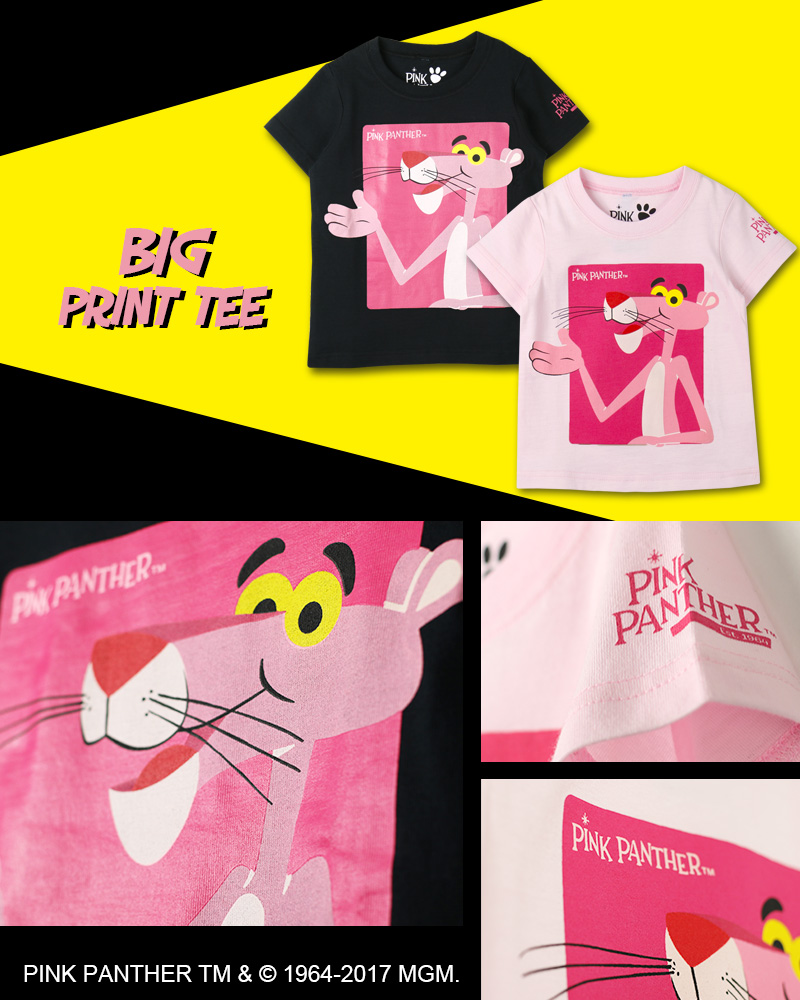 Skeegee 夏を彩るコラボレーションtシャツ Pink Panther ピンクパンサー Dead Bear デッドベア 子供服のブランシェス Branshesコーポレートサイト