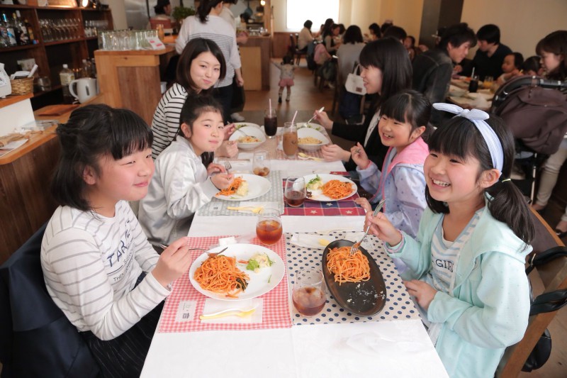 トラットリアデルチェントロでランチ