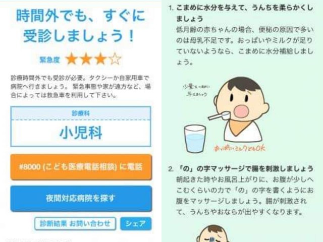 受診のタイミングと、家での対処法