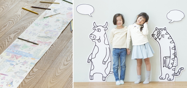 Painta holic（ペインタホリック）」子どもの自由な発想を育てる新しい形のぬり絵 -what's new- | 子供服のブランシェス |  BRANSHESコーポレートサイト
