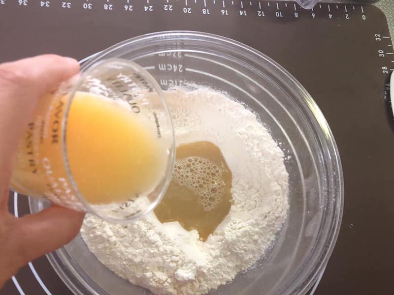 もちもち大福パンの作り方