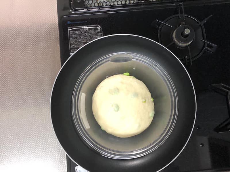 枝豆ふわりパンの作り方
