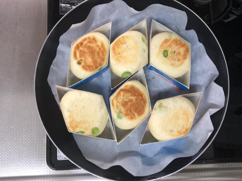 枝豆ふわりパンの作り方