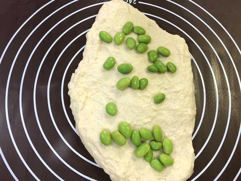 枝豆ふわりパンの作り方