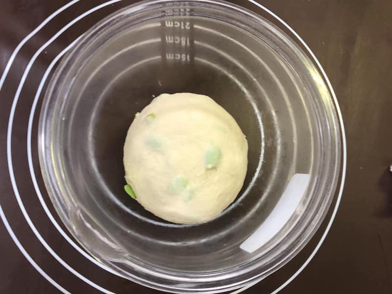 枝豆ふわりパンの作り方