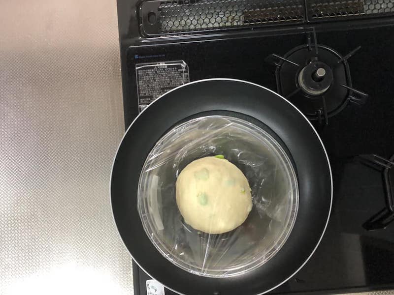 枝豆ふわりパンの作り方