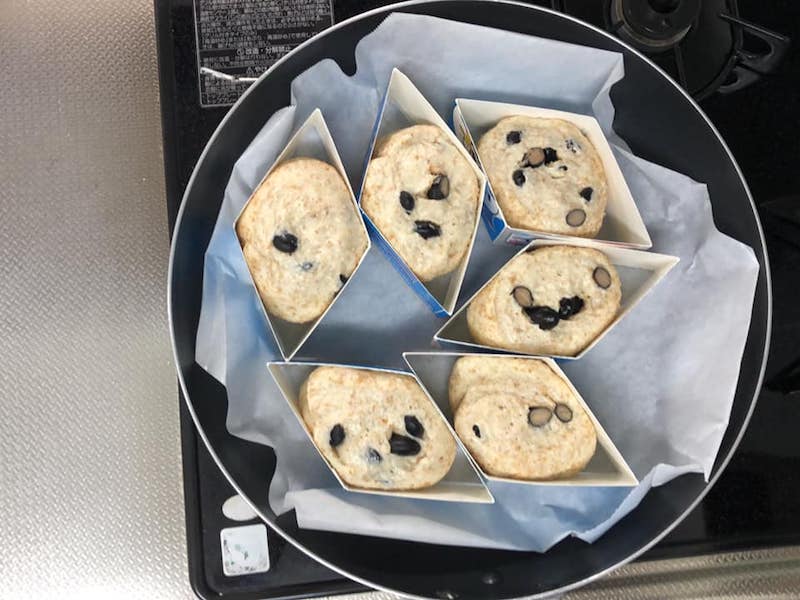 ほっこり全粒粉黒豆ブレッドの作り方