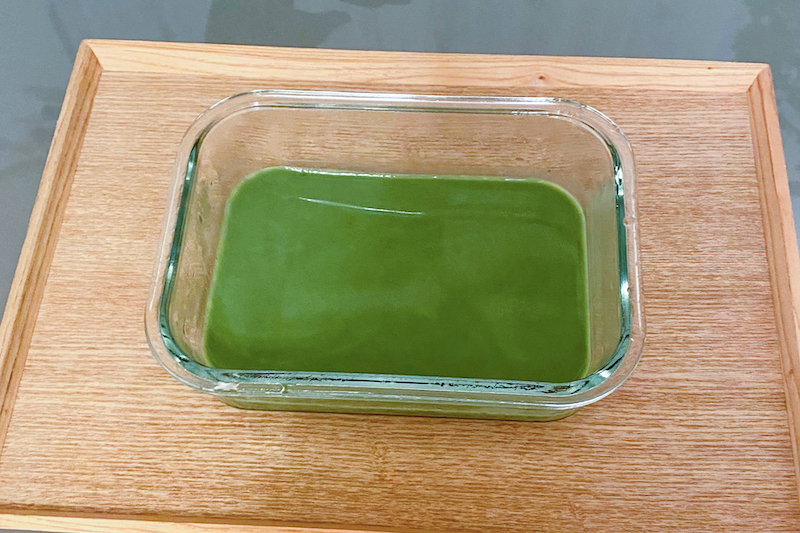 お手軽抹茶パフェの作り方４